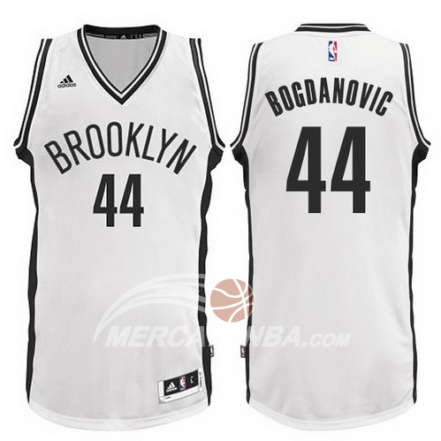 Maglia NBA Bogdanovic Brooklyn Nets Blanco
